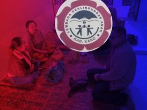 LPAI Kabupaten Karo Berikan Pendampingan Terhadap Korban.