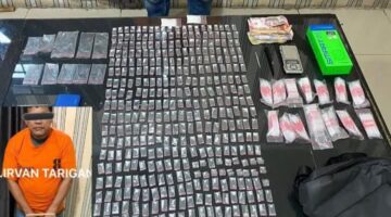 Ngeri…Di Wilayah Polsek Mardinding Di Temukan 382 Paket Sabu Siap Edar