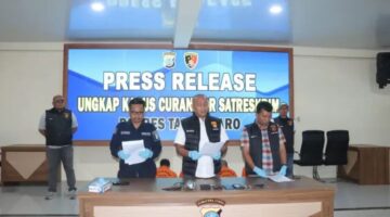 Kejahatan Terorganisir…!!!Polres Tanah Karo Tangkap Lima Tersangka Sendikat Curanmor,Abang Adik dan Beripar Terlibat