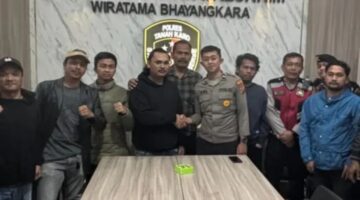 Pengurus DPC LSM Pospera Karo Kunjungi Polres Tanah Karo untuk Jalin Silaturahmi Pasca Permintaan Maaf