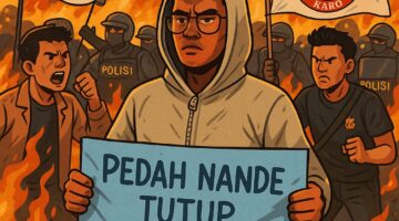 Hari Ini Pospera Kabupaten Karo Kembali Gelar Aksi Jilid II,Tuntut Basmi Judi,Prostitusi,Tempat Maksiat dan Narkoba