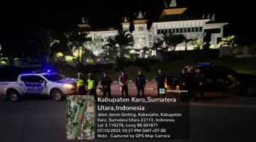 Cegah Gangguan Kamtibmas,Polres Karo Menyisir Sejumlah Titik Rawan Kejahatan di Kabanjahe