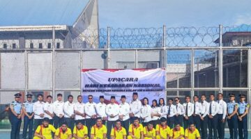 Hari Kesadaran Nasional…!!! Momentum Tingkatkan Semangat Nasionalisme di Rutan Kelas IIB Kabanjahe